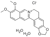 二水氯化小檗碱,5956-60-5,结构式