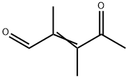 2-Pentenal, 2,3-dimethyl-4-oxo- (9CI),595606-38-5,结构式