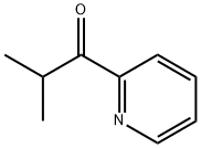 2-メチル-1-(2-ピリジニル)-1-プロパノン 化学構造式
