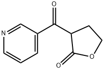 3-(吡啶基-3-羰基)丁烷-2-酮 结构式