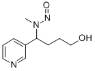 4-(N-Methyl-N-nitrosamino)-4-(3-pyridyl)butane-1-ol Structure