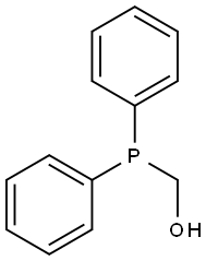 Hydroxymethyldiphenylphosphine Structure
