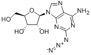 2-アジドアデノシン 化学構造式