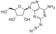 2-Azidoadenosine Structure