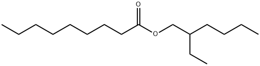 壬酸乙基己酯 结构式