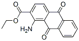 1-アミノ-9,10-ジヒドロ-9,10-ジオキソ-2-アントラセンカルボン酸エチル 化学構造式