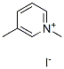 (2S)-1,1-ジメチル-2-(3-ピリジル)ピロリジニウム·ヨージド 化学構造式