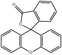 spiro(isobenzofuran-1(3H),9'-xanthen)-3-one  Struktur