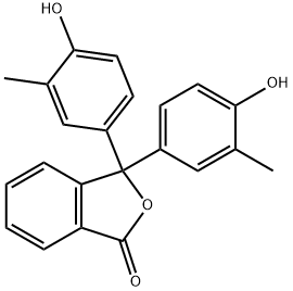 o-Cresolphthalein Struktur