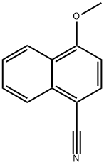4-甲氧基-1-萘甲腈,5961-55-7,结构式
