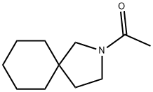2-Azaspiro[4.5]decane,  2-acetyl-  (9CI) Structure