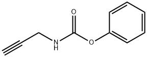 Carbamic acid, 2-propynyl-, phenyl ester (9CI) Struktur