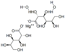 MAGNESIUM GLUCONATE, DIHYDRATE, 59625-89-7, 结构式