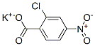 potassium 2-chloro-4-nitrobenzoate Structure