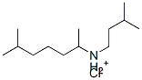 6-メチル-N-(3-メチルブチル)-2-ヘプタンアミン・塩酸塩 化学構造式