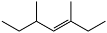 3,5-ジメチル-3-ヘプテン 化学構造式