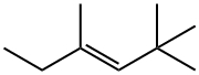 2,2,4-TRIMETHYL-3-HEXENE 化学構造式