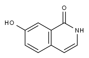 7-羟基异喹啉-1(2H)-酮, 59647-24-4, 结构式