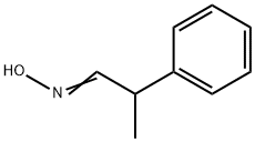 2-phenylpropionaldehyde oxime Struktur