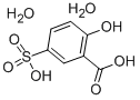 5-スルホサリチル酸二水和物 化学構造式