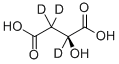 (S)-苹果酸-2,3,3-[D3],59652-74-3,结构式