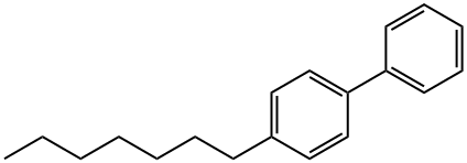 4-N-HEPTYLBIPHENYL Struktur