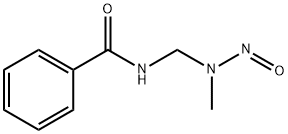 N-[(メチルニトロソアミノ)メチル]ベンズアミド 化学構造式