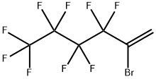 2-BROMO-2-(PERFLUORO-N-BUTYL)ETHYLENE Structure