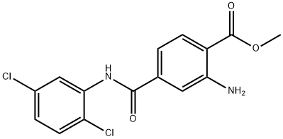 Methyl 2-amino-4-(((2,5-dichlorophenyl)amino)carbonyl)benzoate