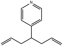 4-(1-PROPENYL BUTENYL) PYRIDINE Structure