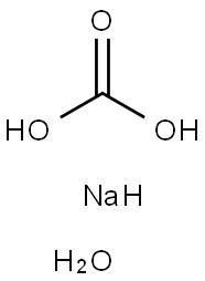 SODIUM CARBONATE, MONOHYDRATE Structure