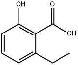 6-ETHYLSALICYLICACID Struktur