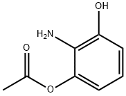 1,3-Benzenediol,2-amino-,monoacetate(ester)(9CI) Struktur