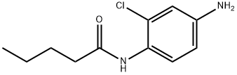 N-(4-amino-2-chlorophenyl)pentanamide 结构式