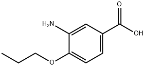 3-amino-4-propoxybenzoic acid  Struktur