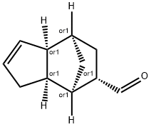 (3aalpha,4alpha,6alpha,7alpha,7aalpha)-3a,4,5,6,7,7a-hexahydro-4,7-methano-1H-indene-6-carboxaldehyde  Struktur