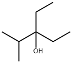 3-エチル-2-メチル-3-ペンタノール 化学構造式