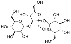 松三糖,水合物 结构式