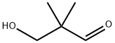 3-Hydroxy-2,2-dimethylpropanal Structure