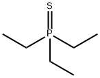 三乙基硫化磷,597-51-3,结构式