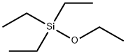 トリエチル(エトキシ)シラン 化学構造式