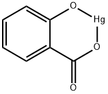 水杨酸汞,5970-32-1,结构式