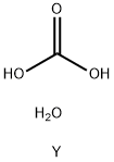 碳酸钇三水合物,5970-44-5,结构式