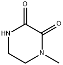 1-Methylpiperazine-2,3-dione, 59702-29-3, 结构式