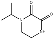 2,3-Piperazinedione,1-(1-methylethyl)-(9CI) Structure