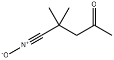 Pentanenitrile, 2,2-dimethyl-4-oxo-, N-oxide (9CI) Struktur