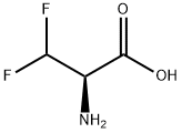 (R)-2-氨基-3,3-二氟丙酸, 59729-23-6, 结构式