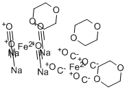 四羰基铁酸二钠盐-二恶烷, 59733-73-2, 结构式