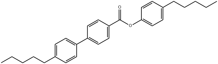 4-pentylphenyl 4'-pentyl[1,1'-biphenyl]-4-carboxylate Structure