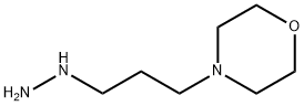 (3-MORPHOLIN-4-YL-PROPYL)-HYDRAZINE Struktur